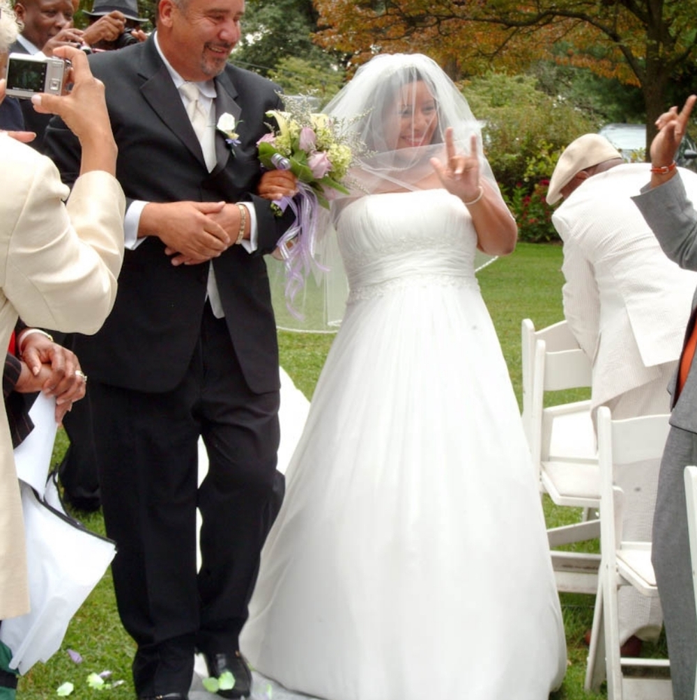 Strapless White Bridal Gown with Beaded Waist In Preservation Box - Picture 4 of 4